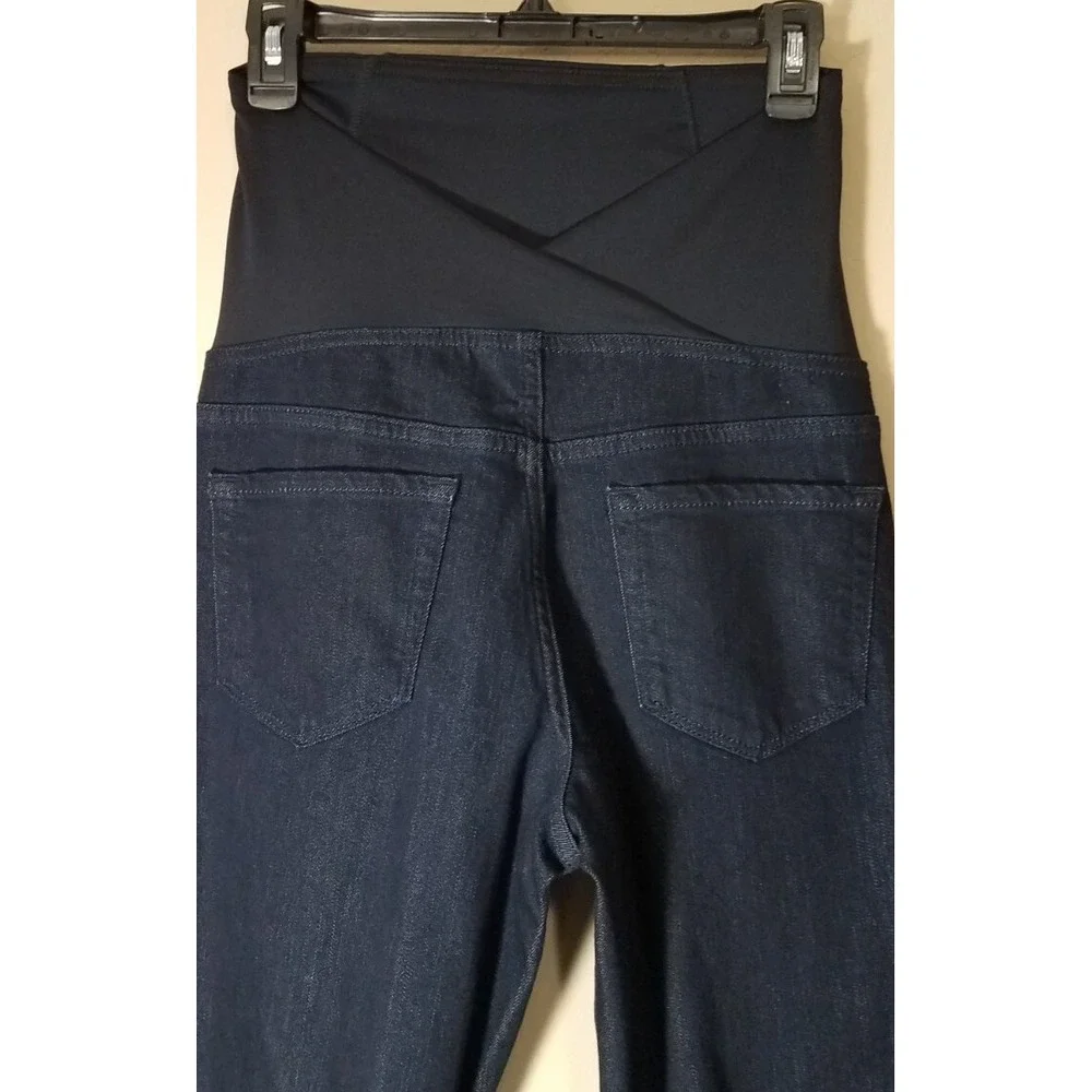 Isabel Maternity Over Belly Maternity Jeggings Dark Wash Women Size 2/26R NEW B - Picture 7 of 7